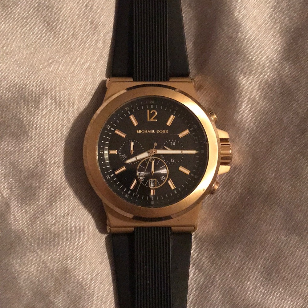 Michael Kors Black dial men’s chronograph watch